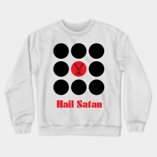 Hail Satan Nine Circles Of Hell Crewneck Sweatshirt